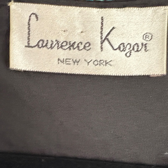 Laurence Kazar Blue and Green Sequin Blazer - Picture 3 of 5